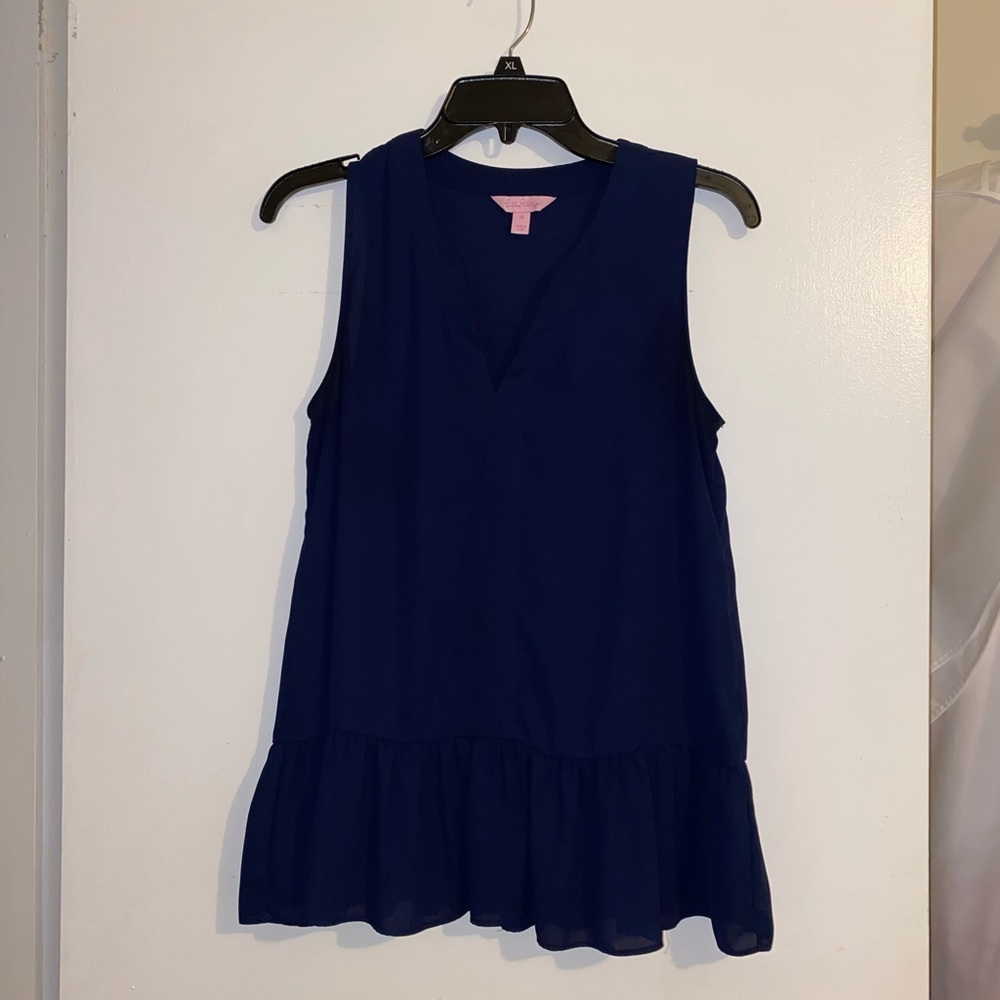 Lilly Pulitzer navy Top XS